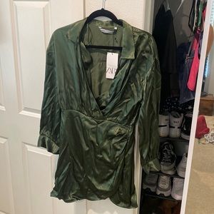 Zara silk dress